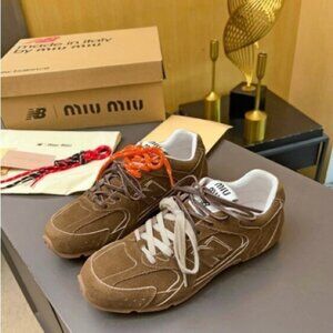 New Balance X Miu Miu 530 SL Sneakers Brown